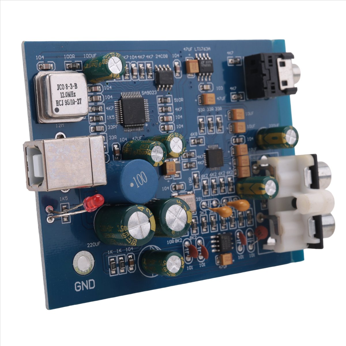 Audio Home Cinema - A64I Papan Dekoder USB Mini ES9028K2M