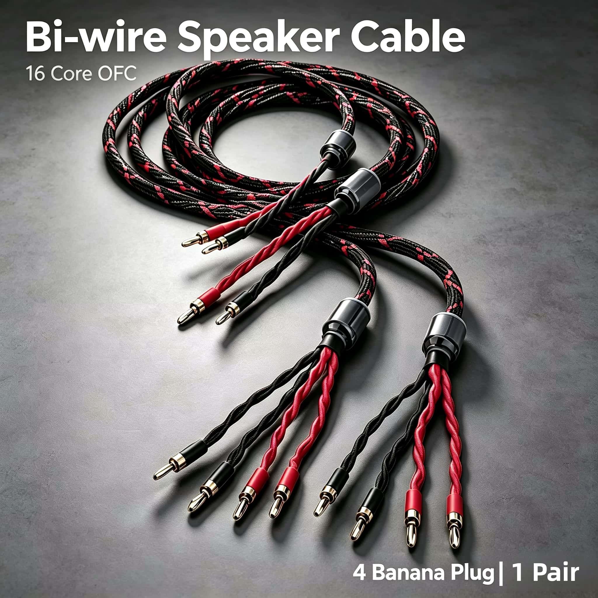 Klipsch Home Cinema - 16 Core OFC Bi-Wire Kabel Speaker