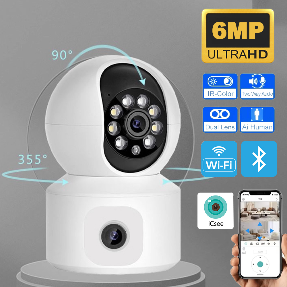 Home Cinema Sony - Kamera IP WiFi ICSEE 6MP Lensa