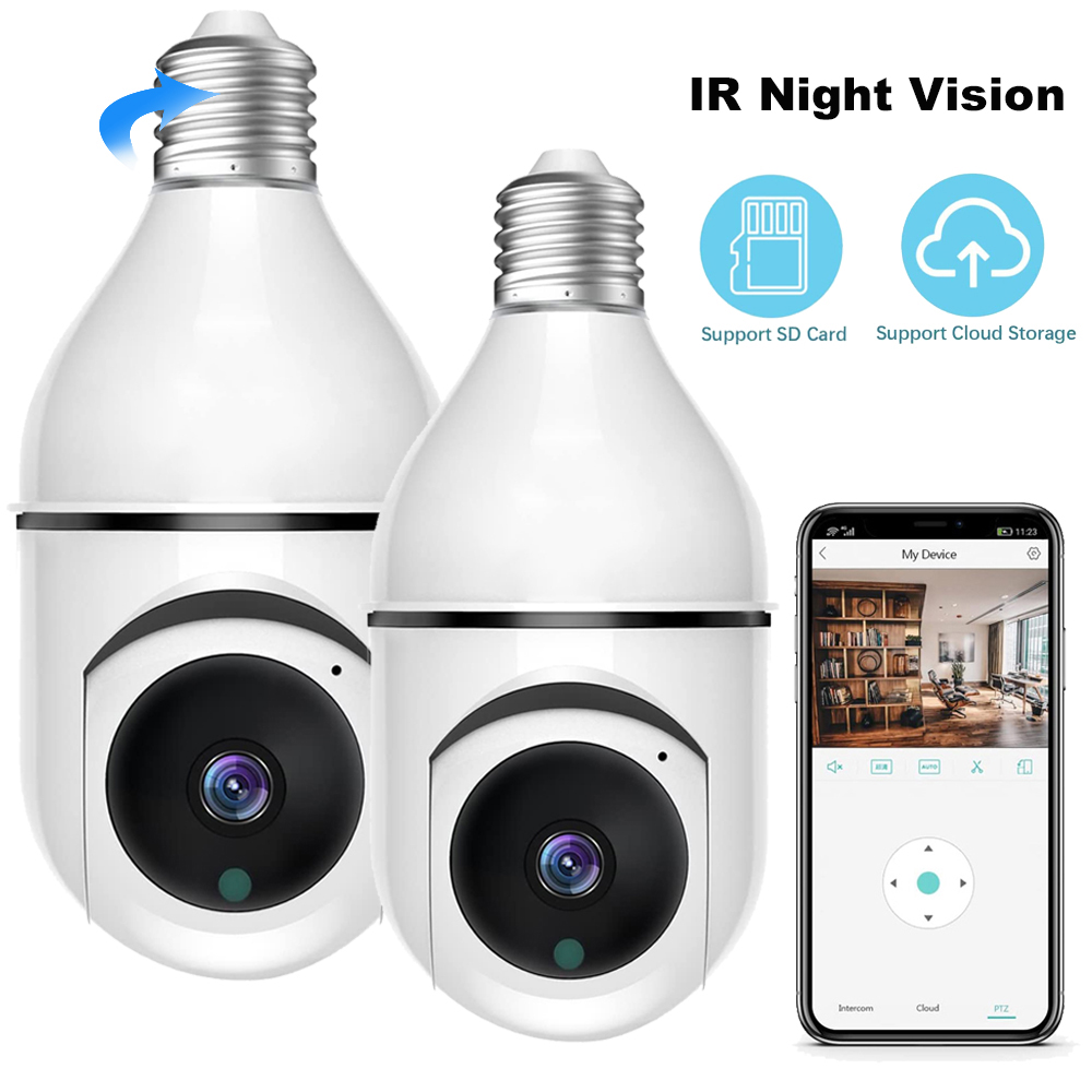 Home Cinema Sony - Kamera Bohlam E27 Pintar Wifi Nirkabel,