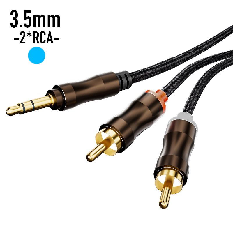 Audio Home Cinema - Kabel Audio RCA Ke Jack 3.5mm