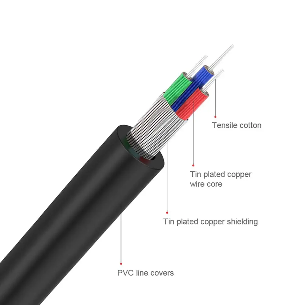 Kabel RCA QGeeM 2RCA ke 3.5mm, - Klipsch Home Cinema ulasan dan harga