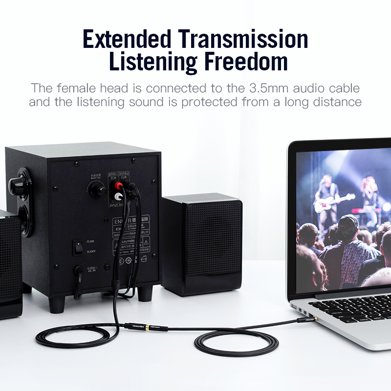 Vention Jack 3.5Mm Kabel Adapt - Klipsch Home Cinema ulasan dan harga