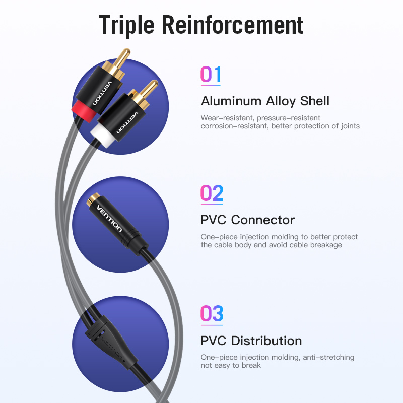 Vention Jack 3.5Mm Kabel Adapt - Klipsch Home Cinema ulasan dan harga