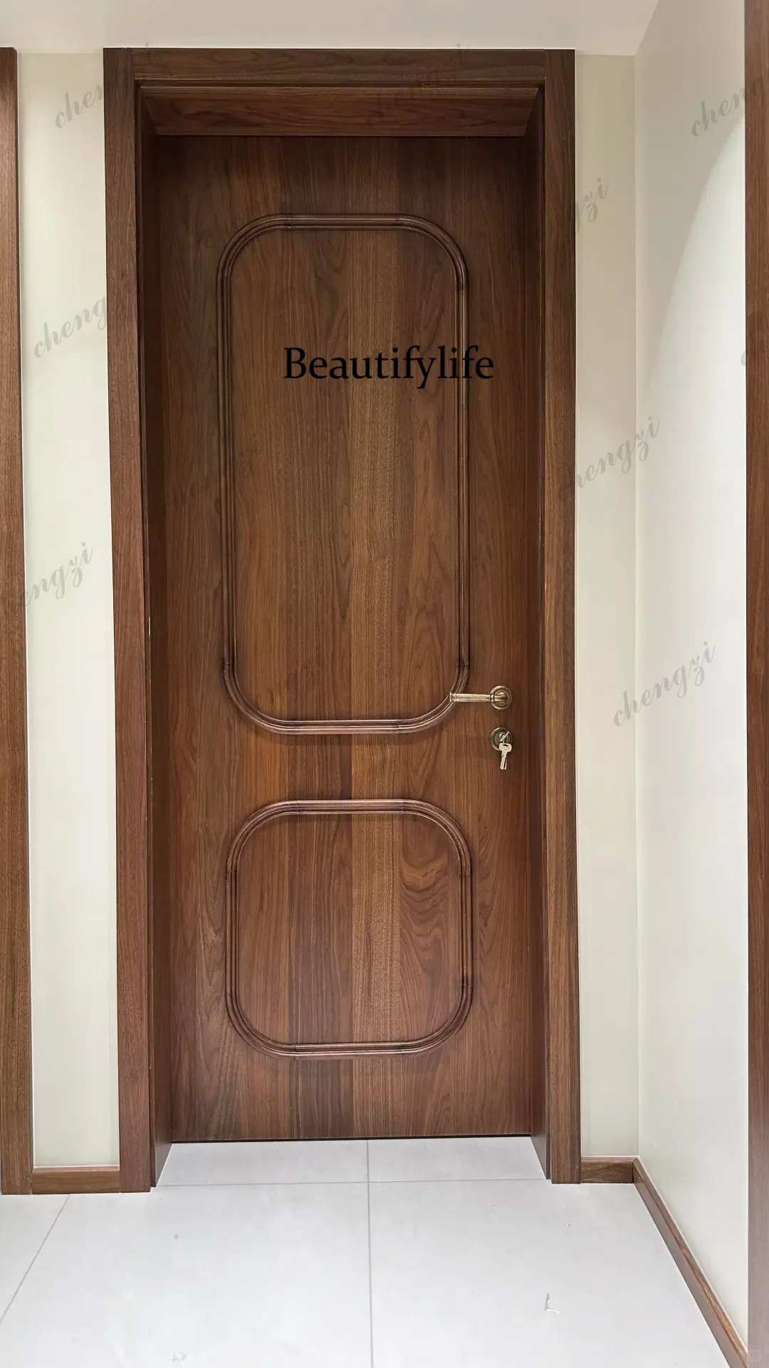 K153 Pintu Kayu Kelas Atas Khu - Home Cinema Interiors ulasan dan harga