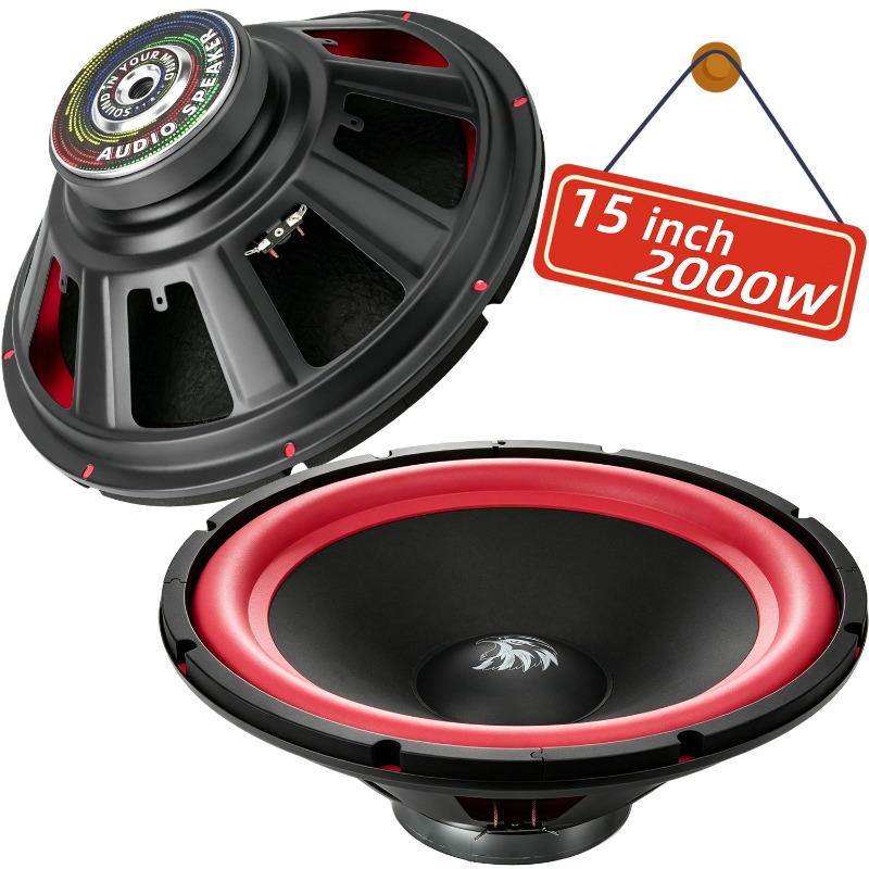 1 Buah Subwoofer Mobil 15 Inci - Audio Home Cinema ulasan dan harga