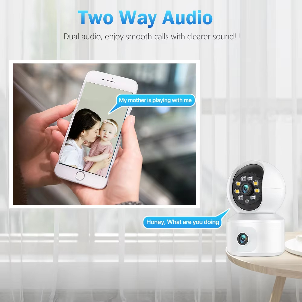 Kamera IP WiFi ICSEE 6MP Lensa - Home Cinema Sony ulasan dan harga