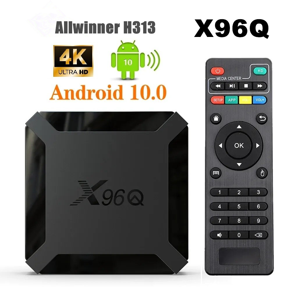 TV Box X96Q Android10 Allwinne - Netflix Home Cinema ulasan dan harga