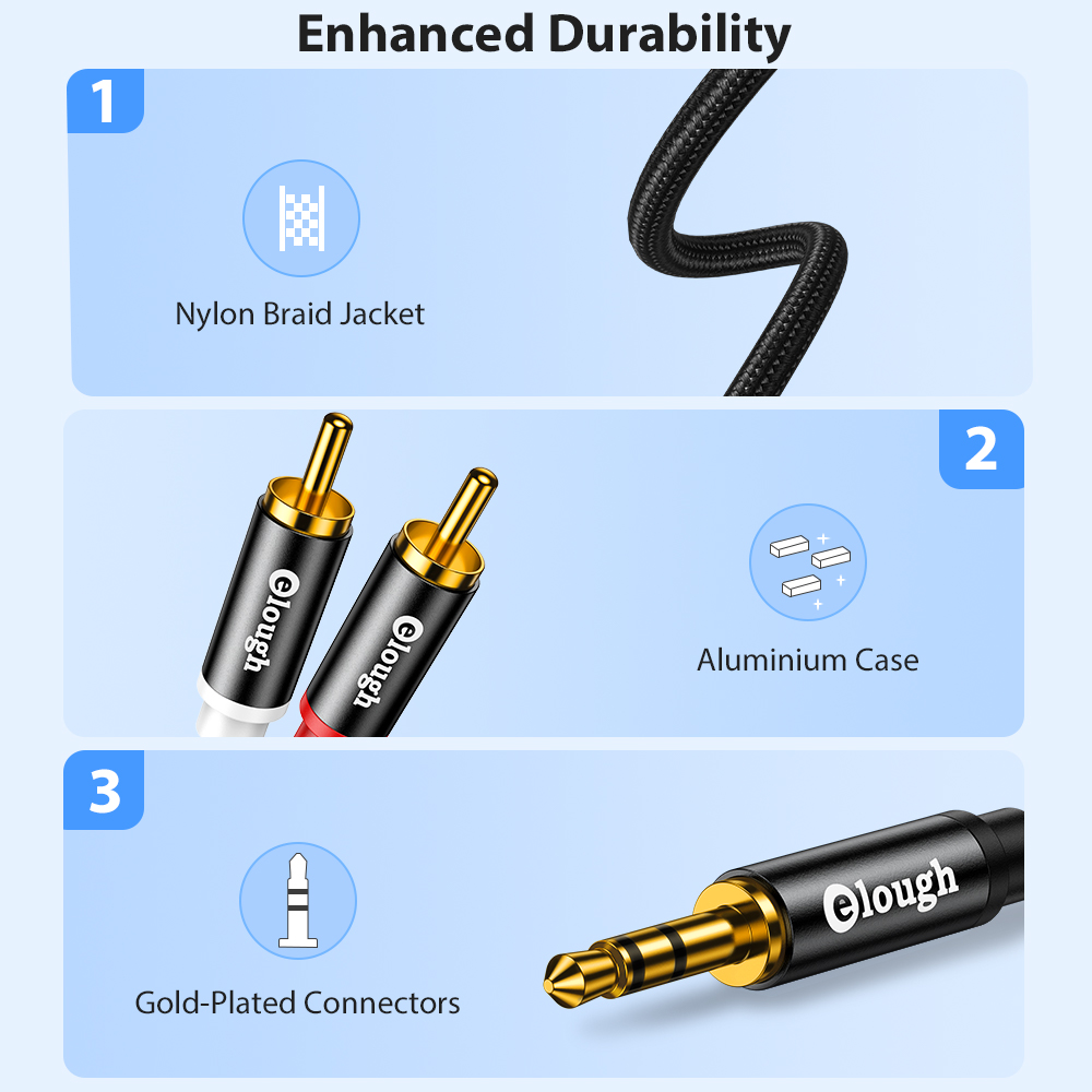Kabel RCA Eleugh Kabel Speaker - Klipsch Home Cinema ulasan dan harga