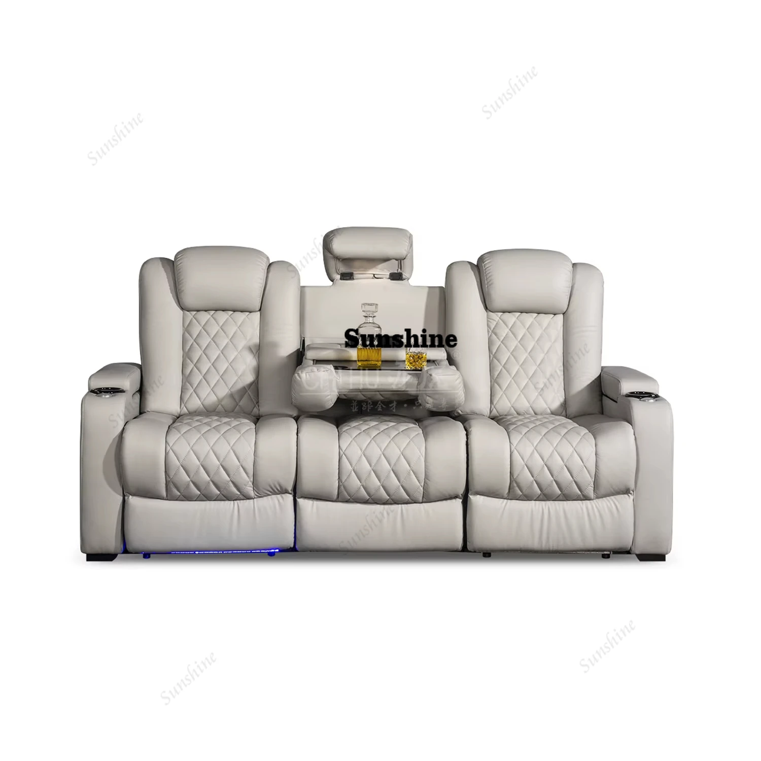 Sofa bioskop elektrik 3 duduka - Home Cinema Interiors ulasan dan harga