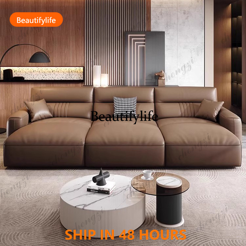 03 A68 Sofa Ruang Tamu Kulit A - Home Cinema Room Design ulasan dan harga