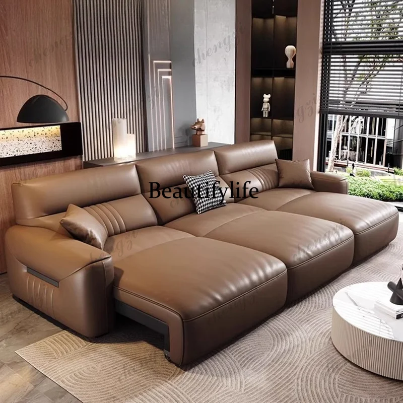 03 A68 Sofa Ruang Tamu Kulit A - Home Cinema Room Design ulasan dan harga