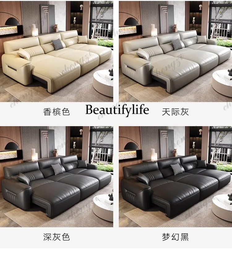 03 A68 Sofa Ruang Tamu Kulit A - Home Cinema Room Design ulasan dan harga