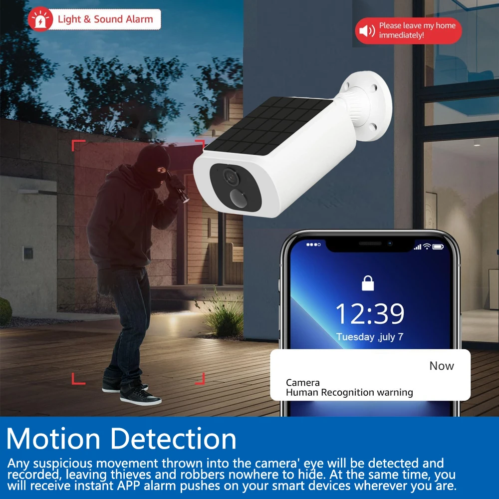 Kamera Keamanan Tenaga Surya T - Home Cinema Sony ulasan dan harga