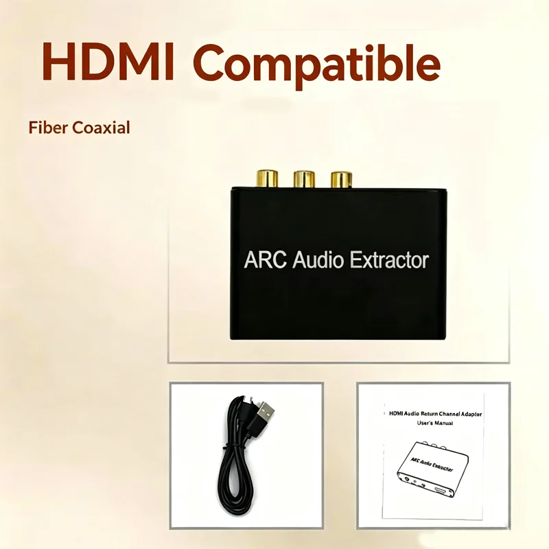 Konverter Audio 4K HDMI-Compat - Audio Home Cinema ulasan dan harga