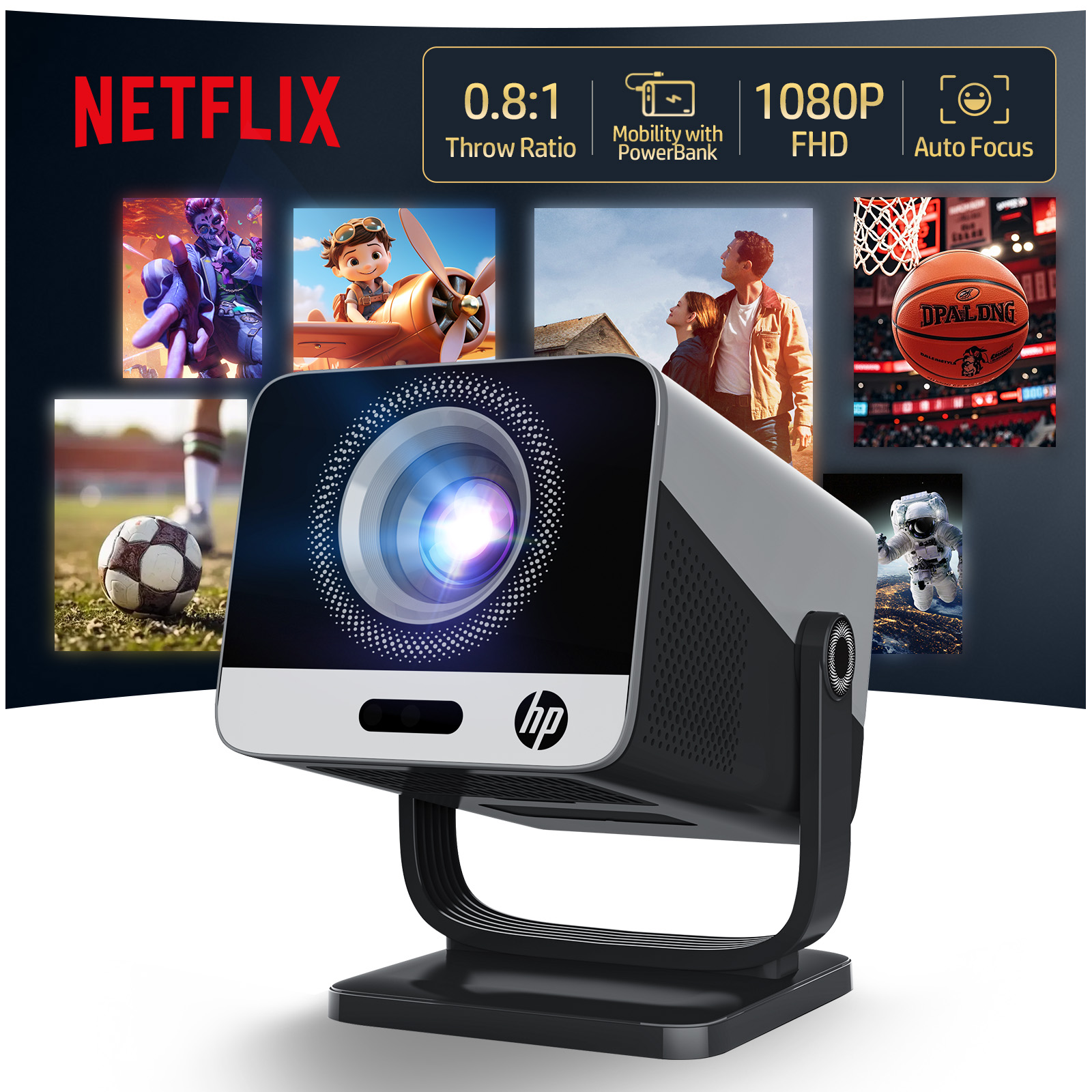 [Bersertifikasi Netflix] Proye - Netflix Home Cinema ulasan dan harga