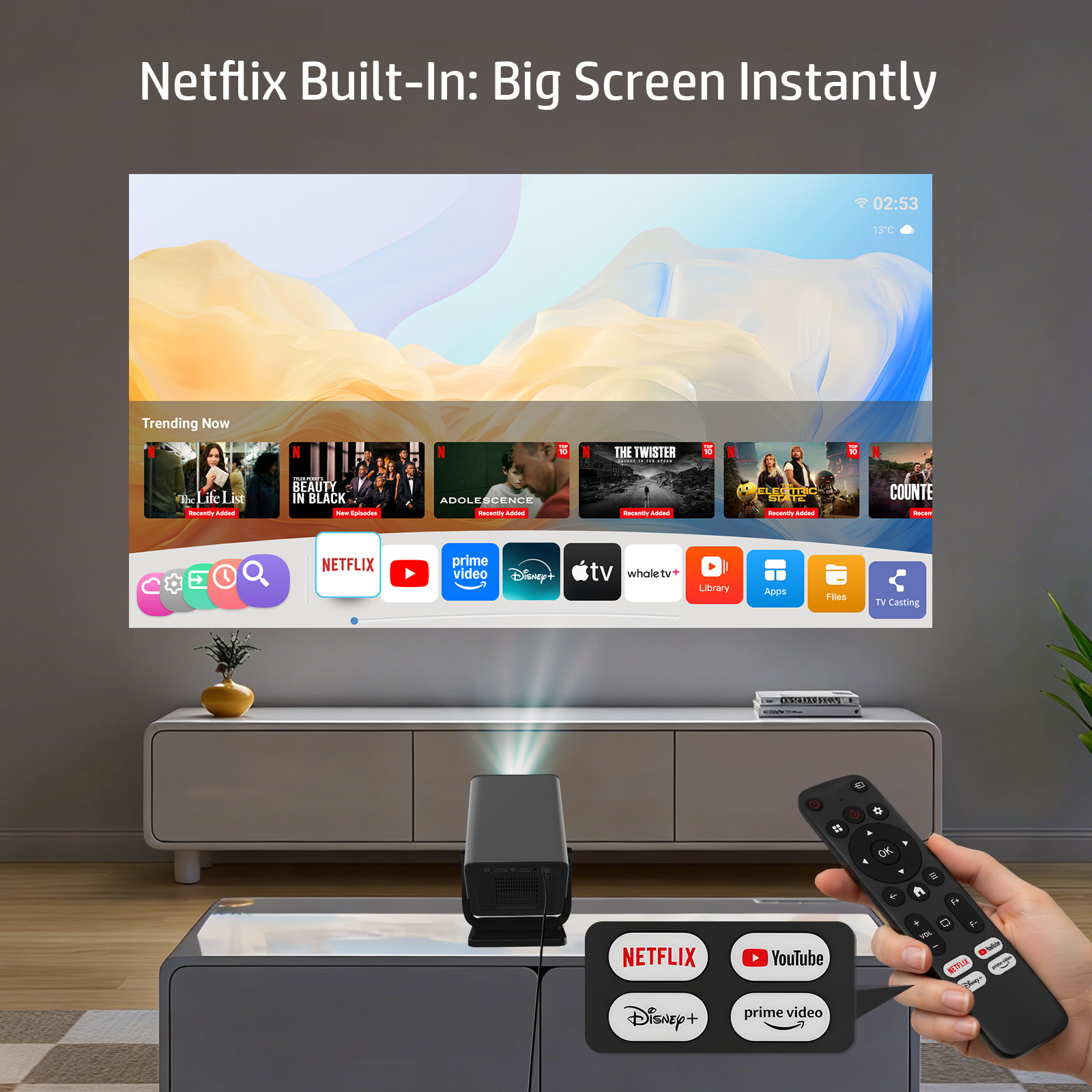 [Bersertifikasi Netflix] Proye - Netflix Home Cinema ulasan dan harga