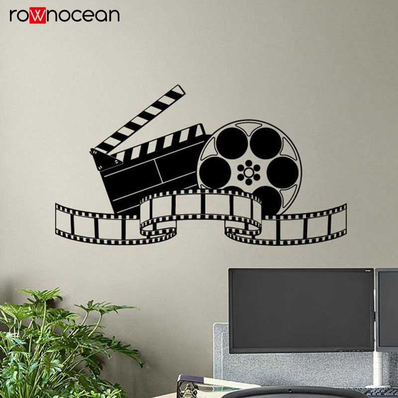Bioskop Dinding Decal Film Tap - Home Cinema Interiors ulasan dan harga