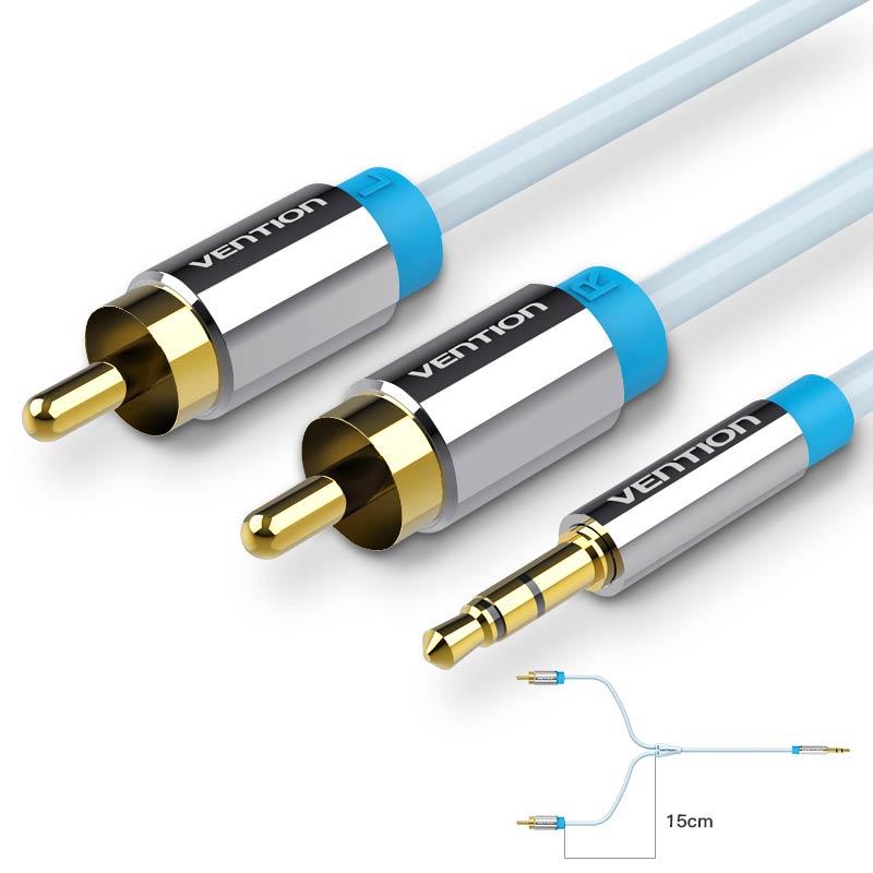 Vention Kabel RCA 3.5 untuk 2R - Klipsch Home Cinema ulasan dan harga