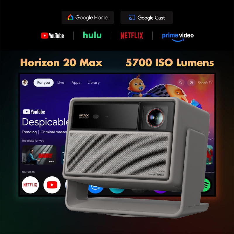 Proyektor XGIMI Horizon 20 Max - Home Cinema Kardon Harman ulasan dan harga